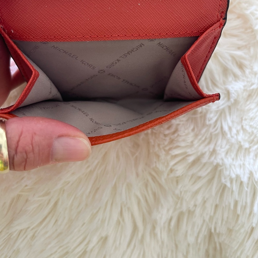 Michael Kors Burnt Orange Wallet - Picture 2 of 4